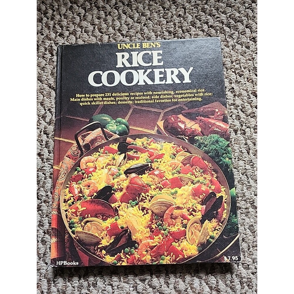 Uncle Ben's Rice Cookery Cookbook HC 1979 Carlene Tejada And Judi Ellingson